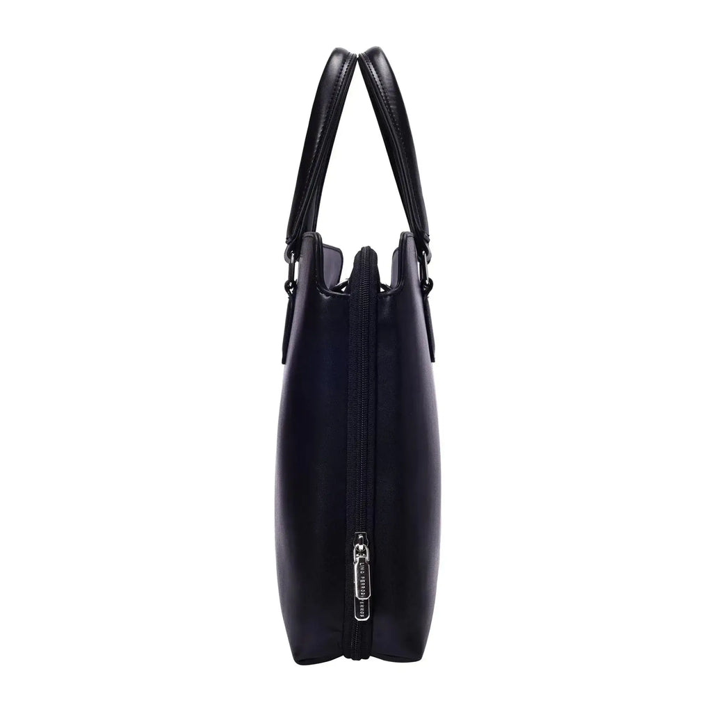 Peggy Subtle Unisex Black Tote Bag - Lino Perros