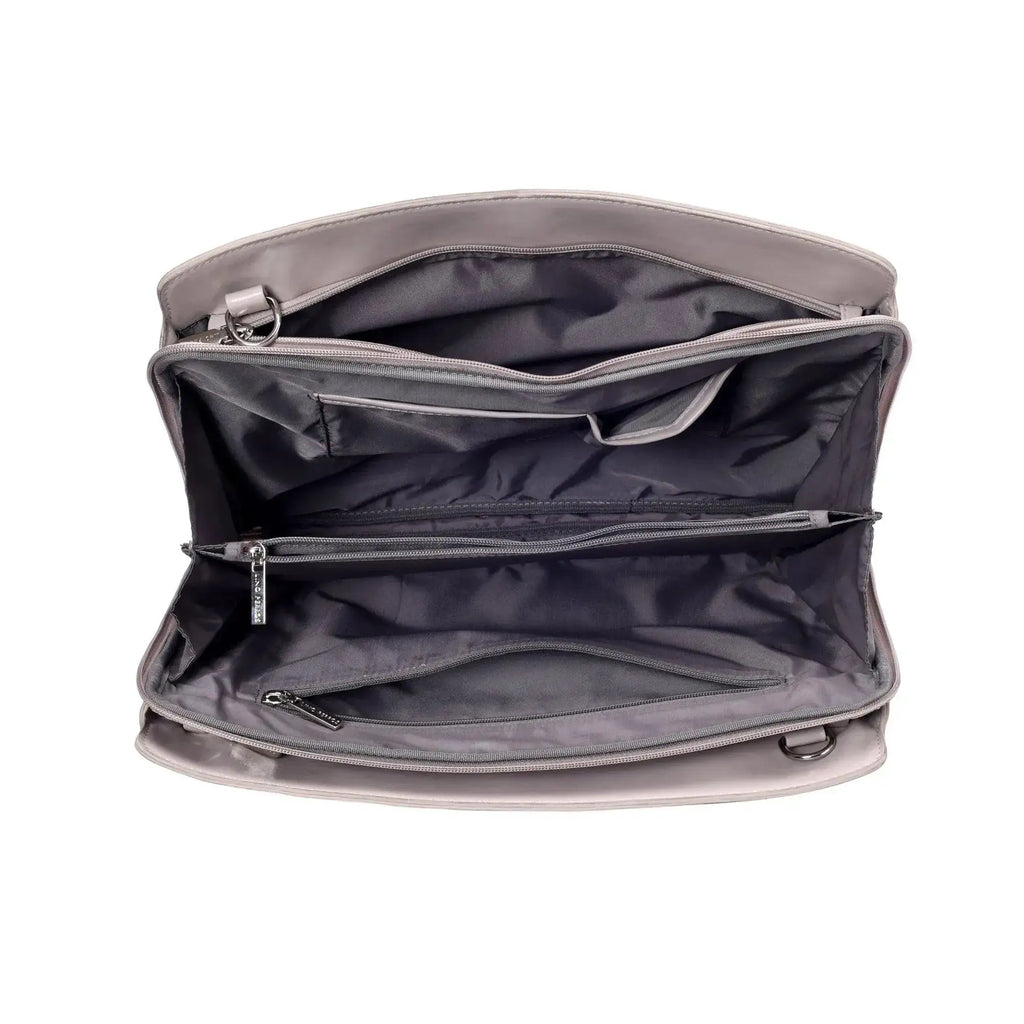 Peggy Subtle Unisex Black Tote Bag - Lino Perros