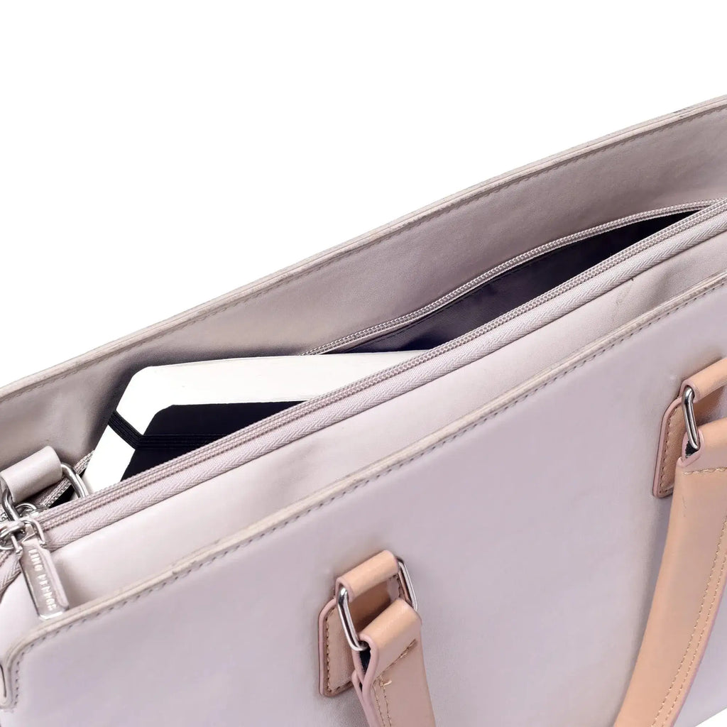Peggy Subtle Unisex Off White Tote Bag - Lino Perros