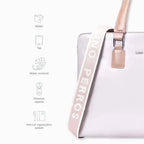 Peggy Subtle Unisex Off White Tote Bag - Lino Perros