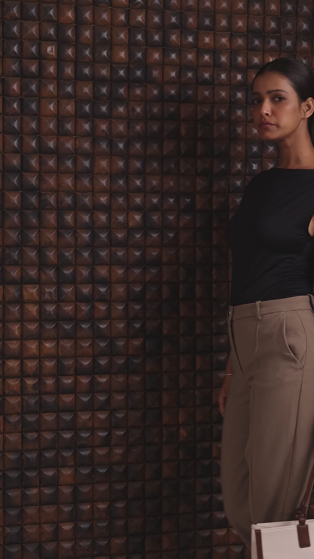 Monroe Off-White Tote Bag - Lino Perros