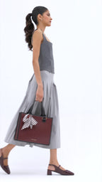 Nelly streamlined Satchel - Lino Perros