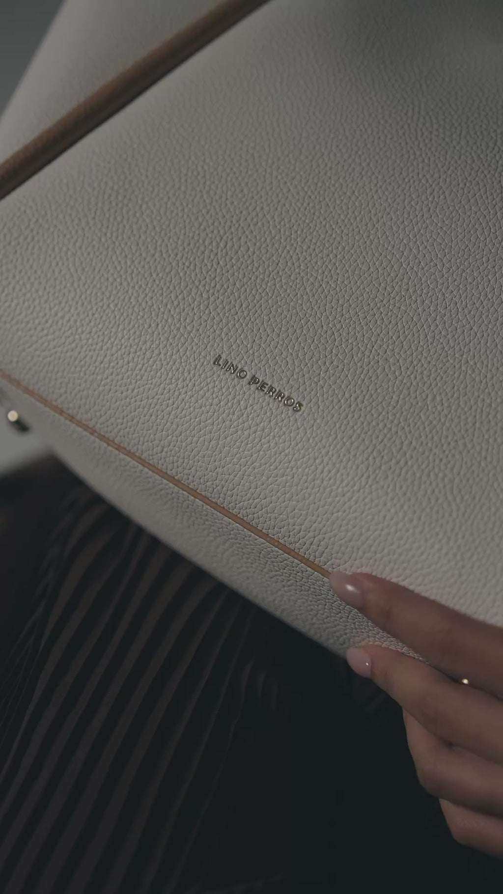 Avril Elegant Everyday Beige Tote bag