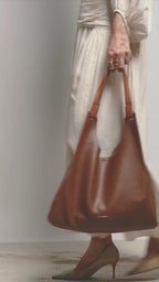 Monroe Chic Brown Tote Bag
