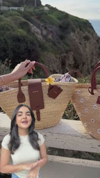 Monroe Daisy Beige Sling Bag