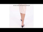 Hepburn Wise Kitten Black Heels - Lino Perros