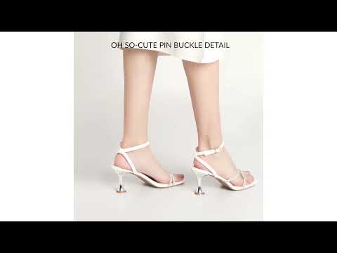 Victoria Royal White Stilettos - Lino Perros