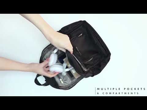 Pacman Timeless Black Backpack - Lino Perros