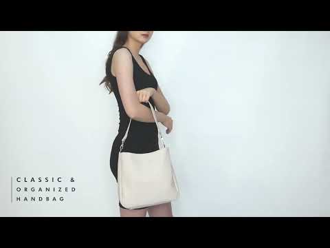 Voyage Simple Off White Hobo Bag - Lino Perros
