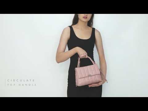 Maddie Poise Black Satchel Bag - Lino Perros