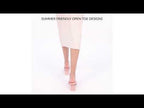Gabbana Everyday Transparent Off White Heels - Lino Perros