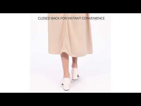 Gabbana Square Toe Beige Pumps - Lino Perros