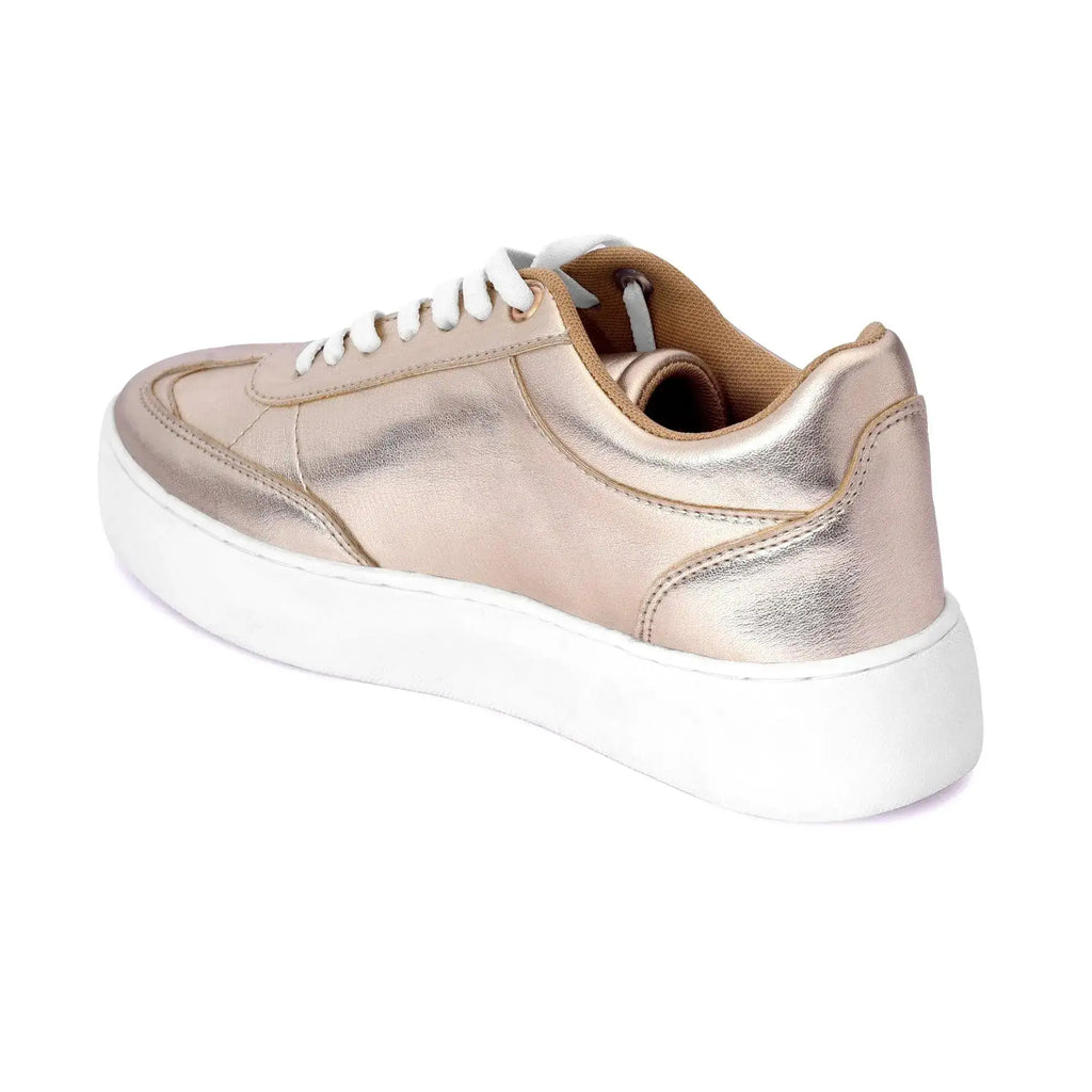 Stellar Nexus 9 pm Gold Sneakers - Lino Perros