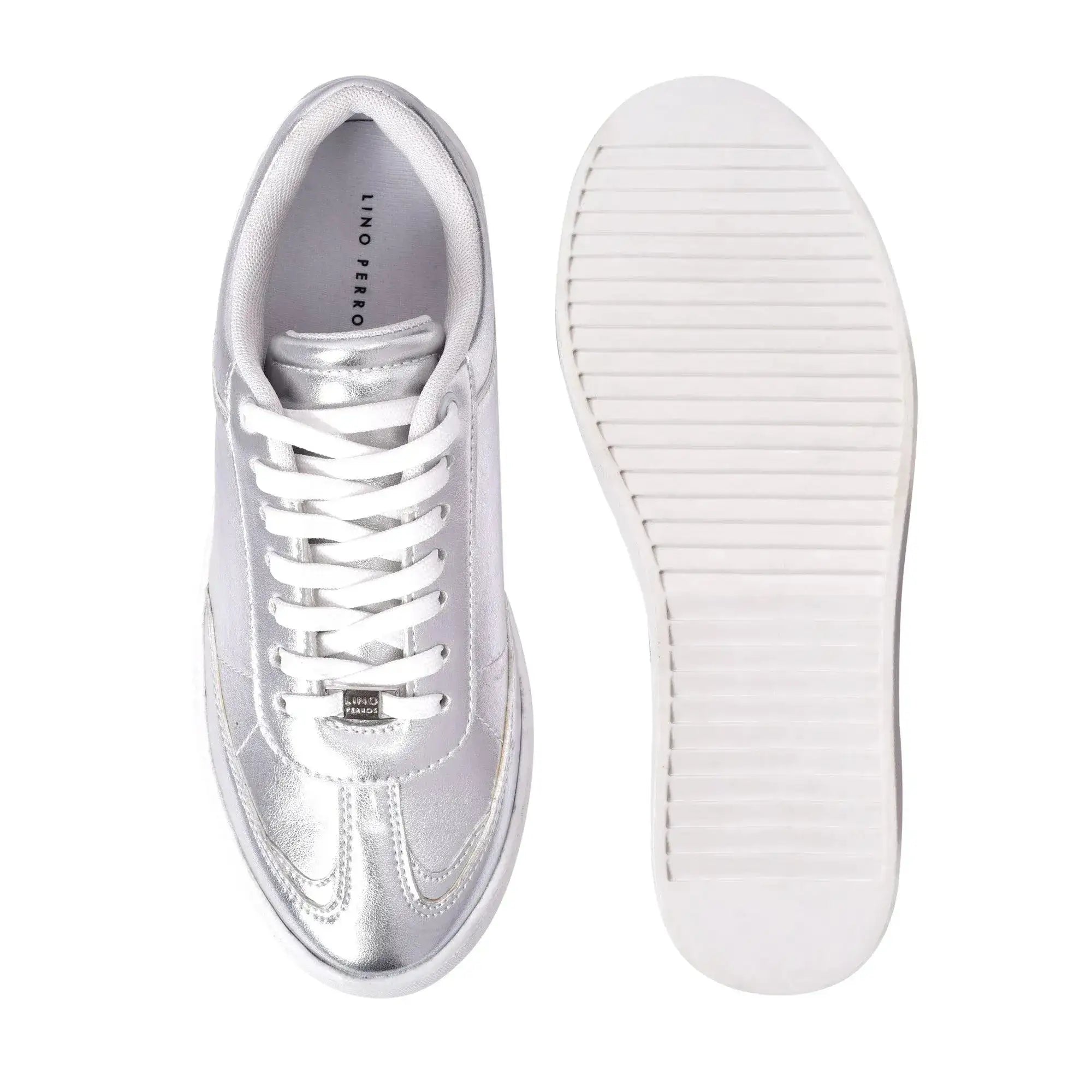 Stellar Nexus 9 pm  Silver Sneakers - Lino Perros