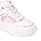 Stellar Nexus Infinity Insteps White Sneakers - Lino Perros