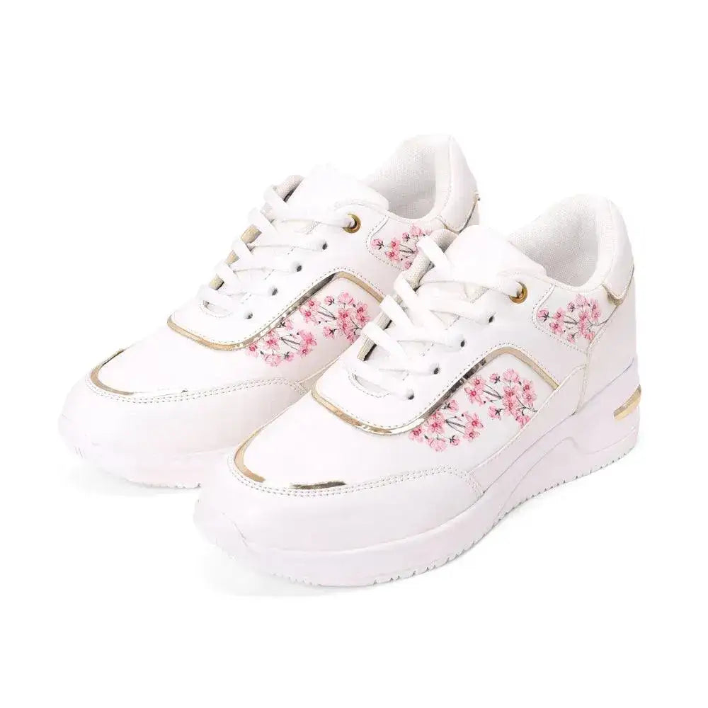 Stellar Nexus Infinity Insteps White Sneakers - Lino Perros