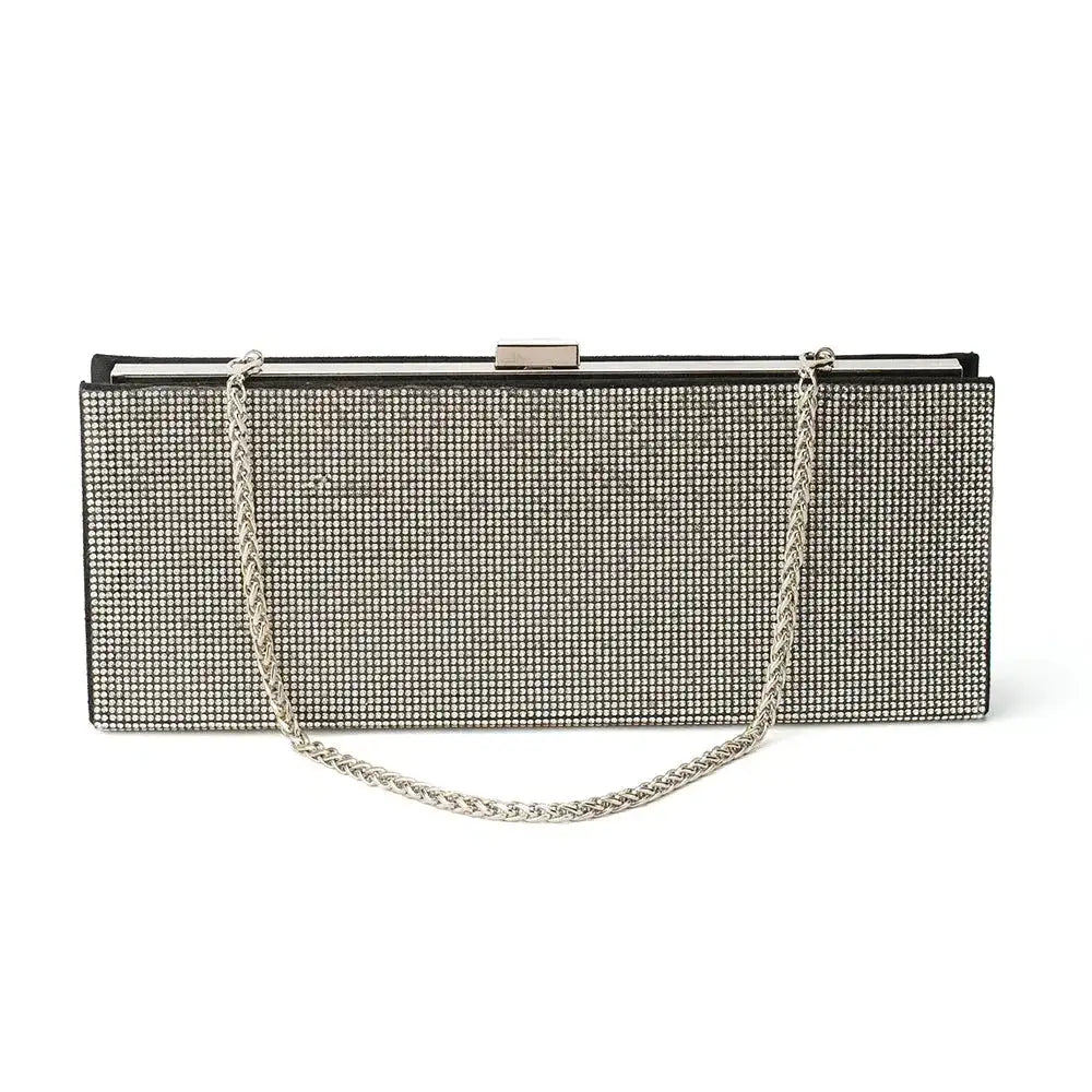 Texas Sparkle Black Clutch - Lino Perros