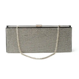 Texas Sparkle Black Clutch