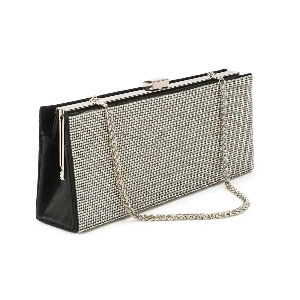 Texas Sparkle Black Clutch - Lino Perros