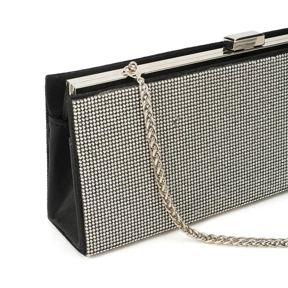 Texas Sparkle Black Clutch - Lino Perros