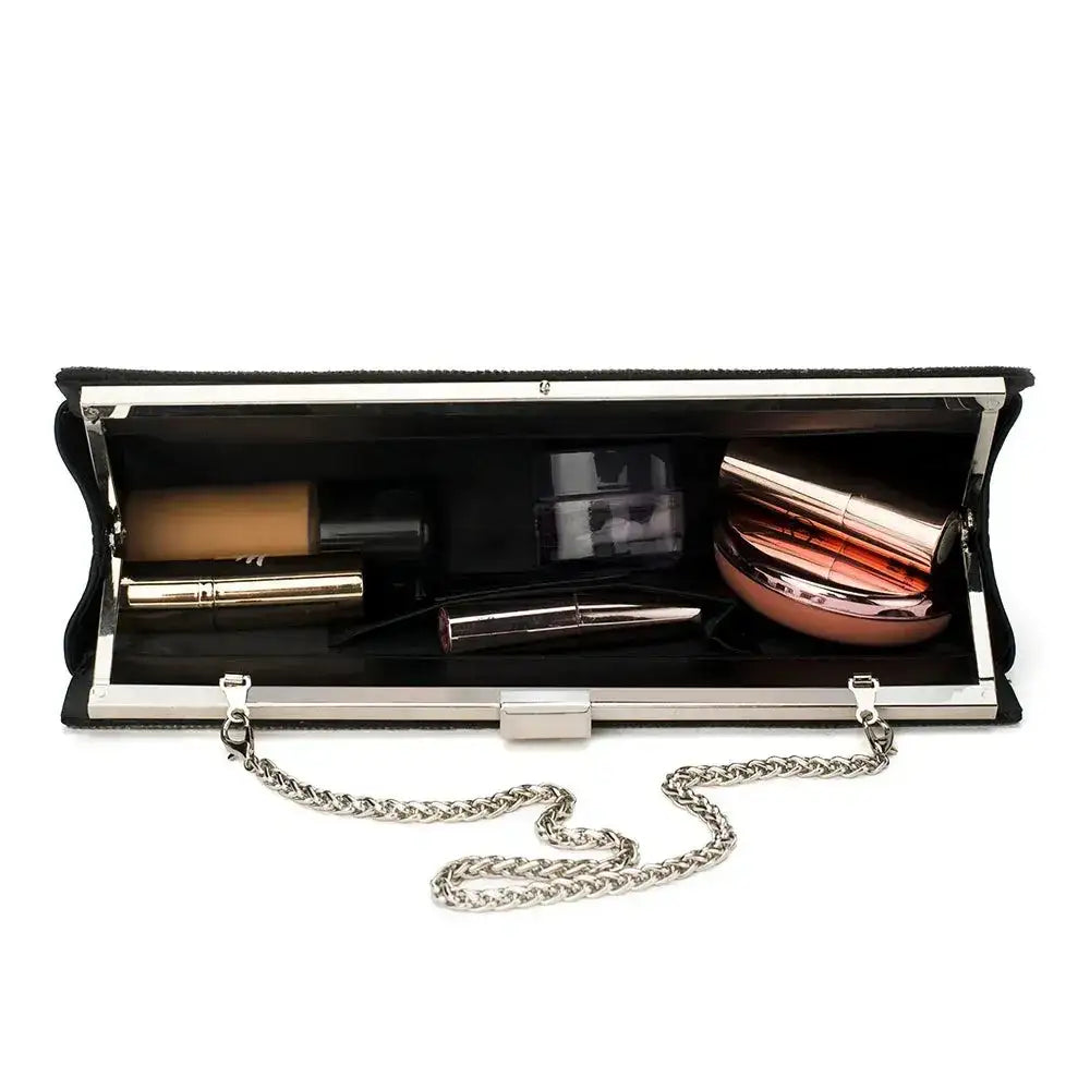 Texas Sparkle Black Clutch - Lino Perros