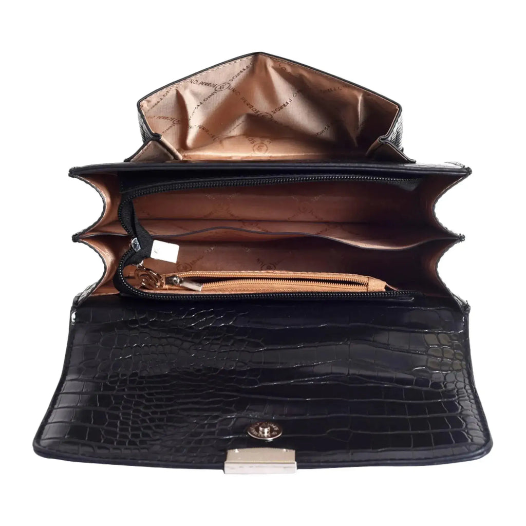 Texas Highlife Black Shoulder Bag - Lino Perros