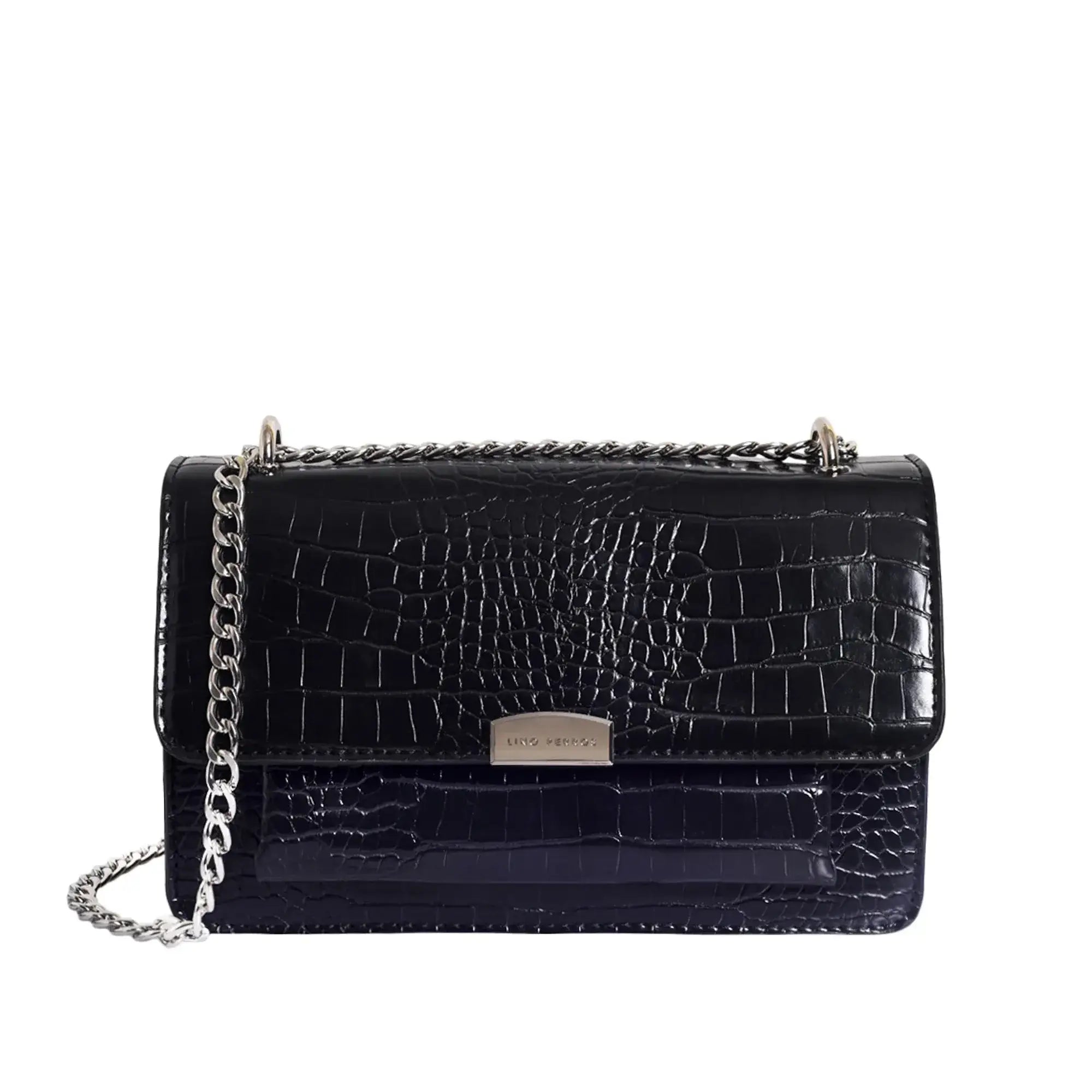 Texas Highlife Black Shoulder Bag - Lino Perros