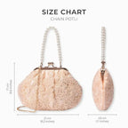 Texas Nora Peach Clutch - Lino Perros