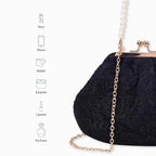 Texas Nora Black Clutch - Lino Perros