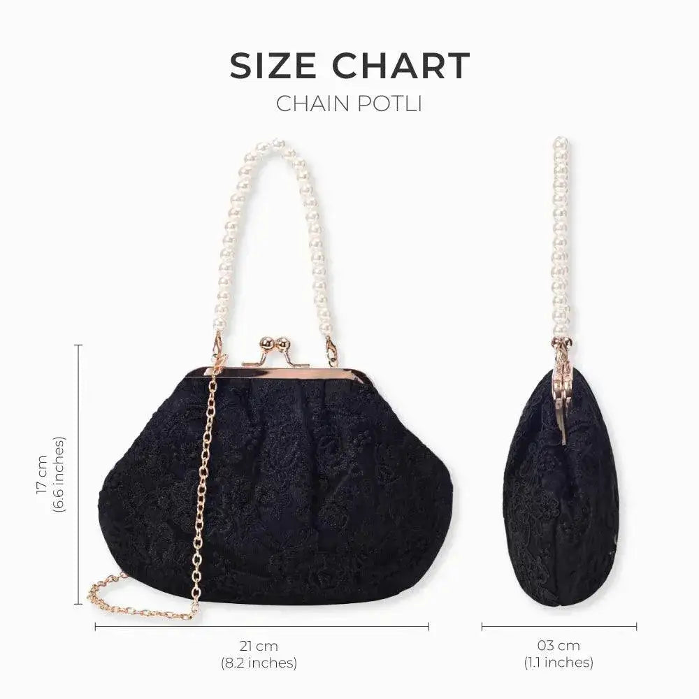 Texas Nora Black Clutch - Lino Perros