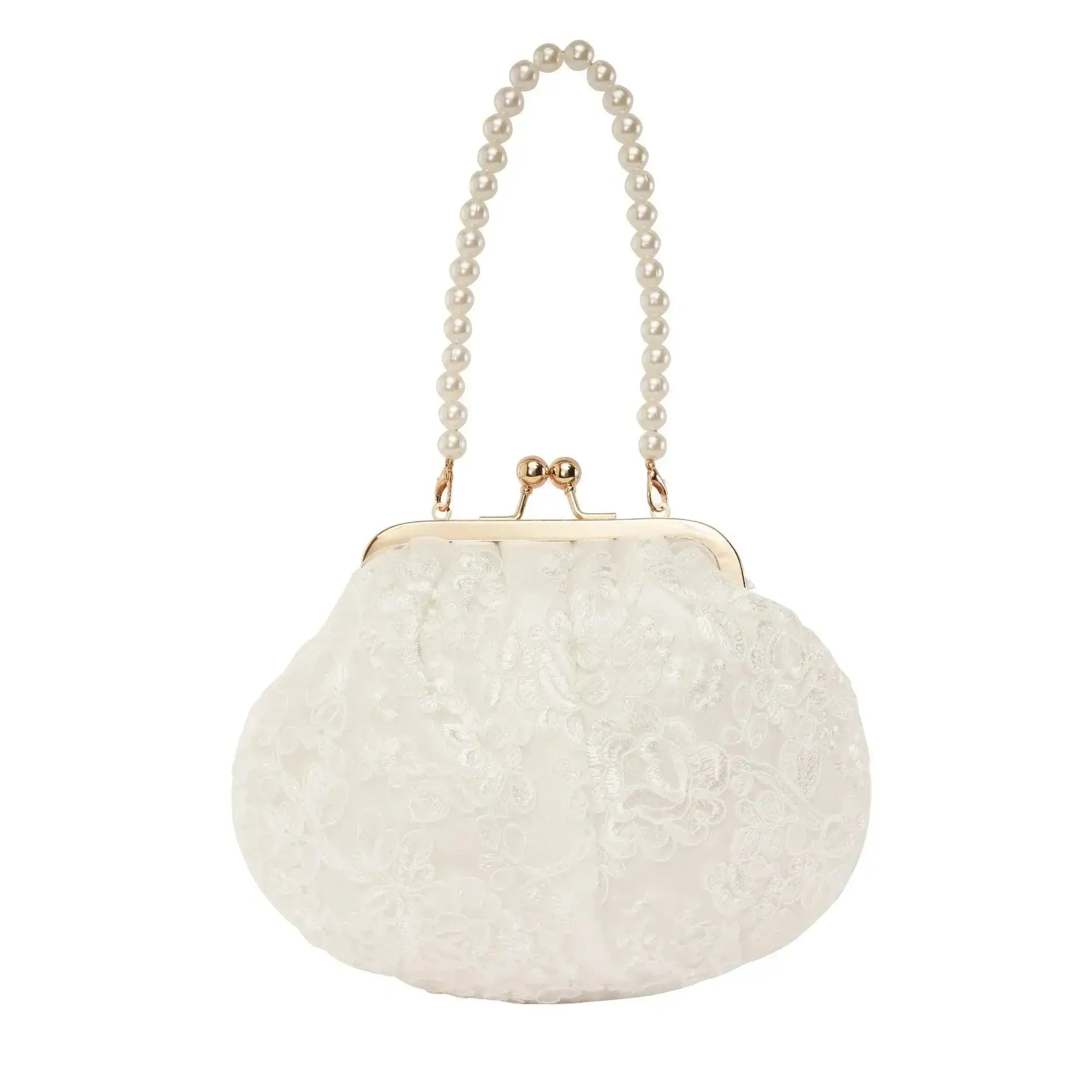 Texas Nora White Clutch - Lino Perros
