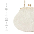 Texas Nora White Clutch - Lino Perros