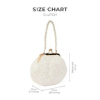 Texas Nora White Clutch - Lino Perros