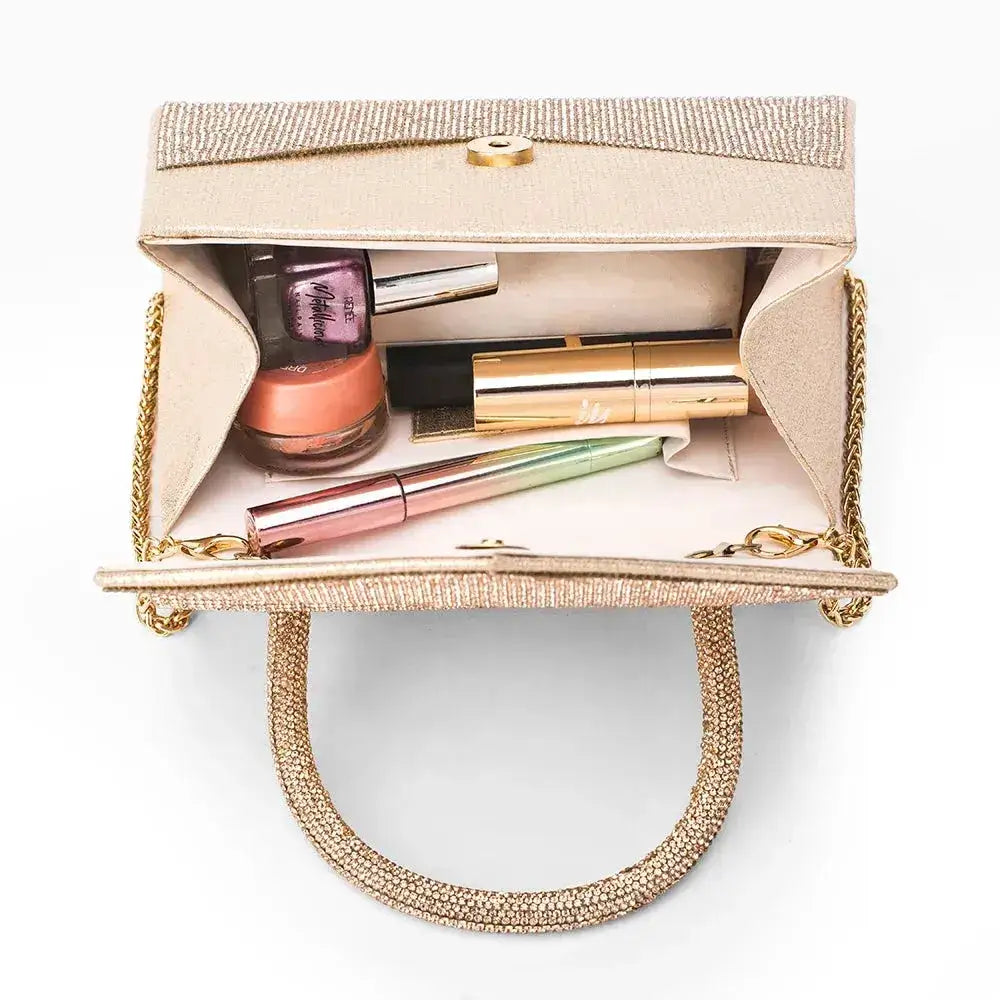 Texas Champagne Midnight Clutch - Lino Perros