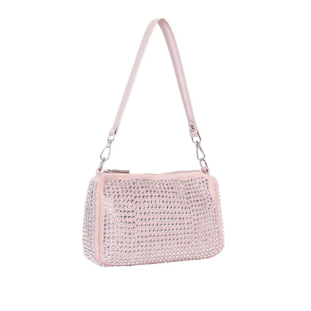 Texas Midnight Soft Pink Shoulder Bag - Lino Perros
