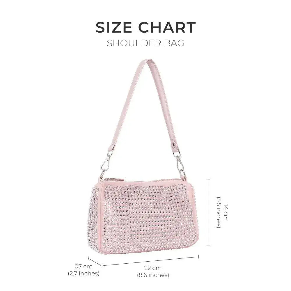 Texas Midnight Soft Pink Shoulder Bag - Lino Perros