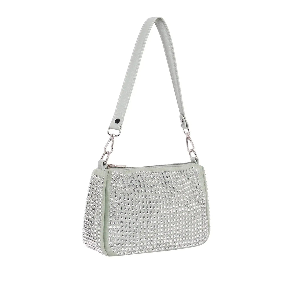 Texas Midnight Soft Green Shoulder Bag - Lino Perros