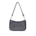 Texas Midnight Silver Shoulder Bag - Lino Perros