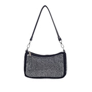 Texas Midnight Silver Shoulder Bag