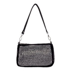 Texas Midnight Silver Shoulder Bag - Lino Perros