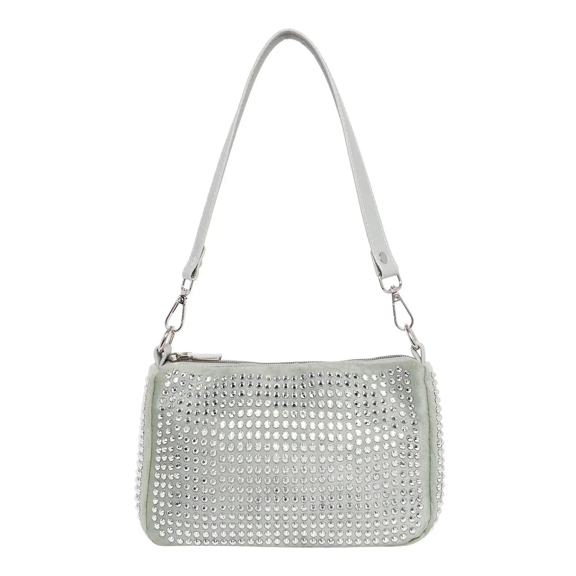 Texas Midnight Soft Green Shoulder Bag - Lino Perros