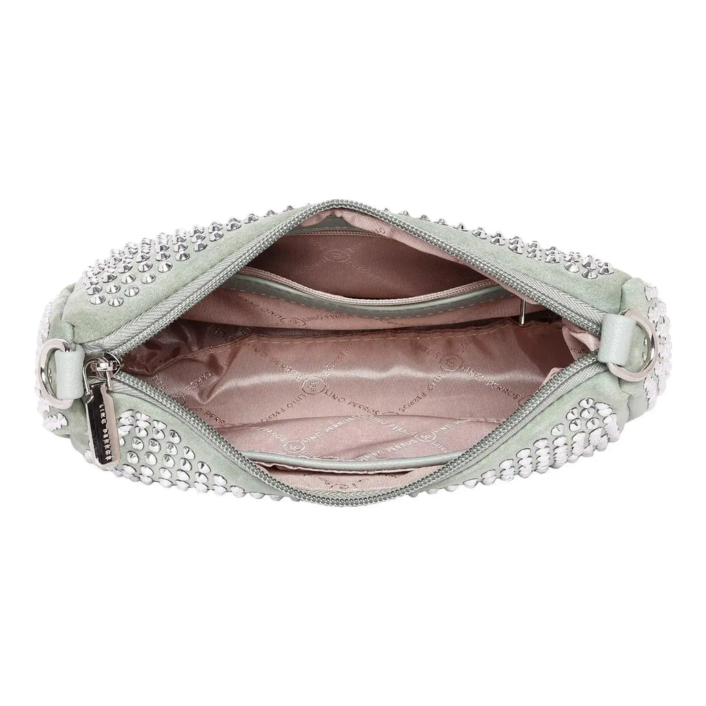 Texas Midnight Soft Green Shoulder Bag - Lino Perros