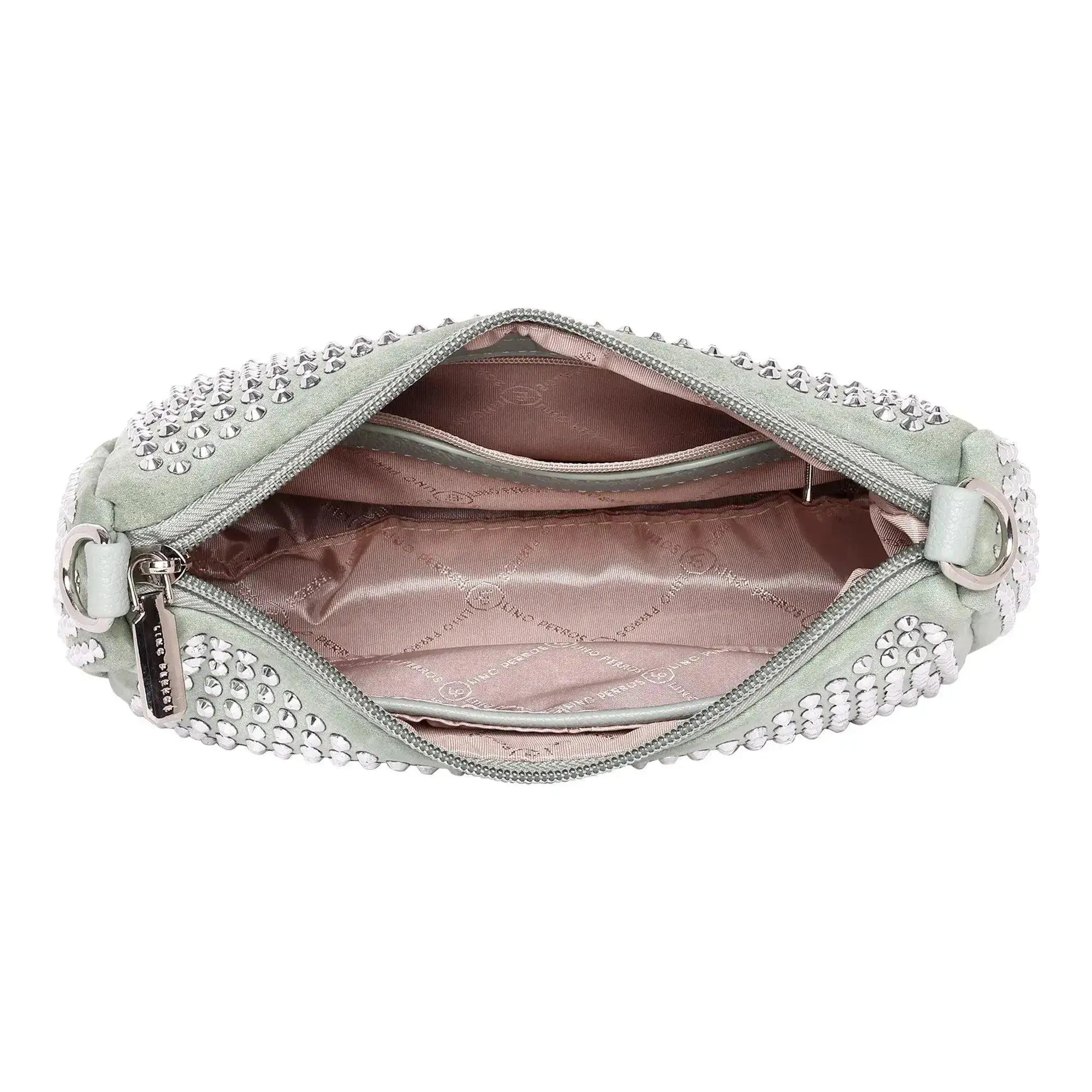 Texas Midnight Soft Green Shoulder Bag - Lino Perros