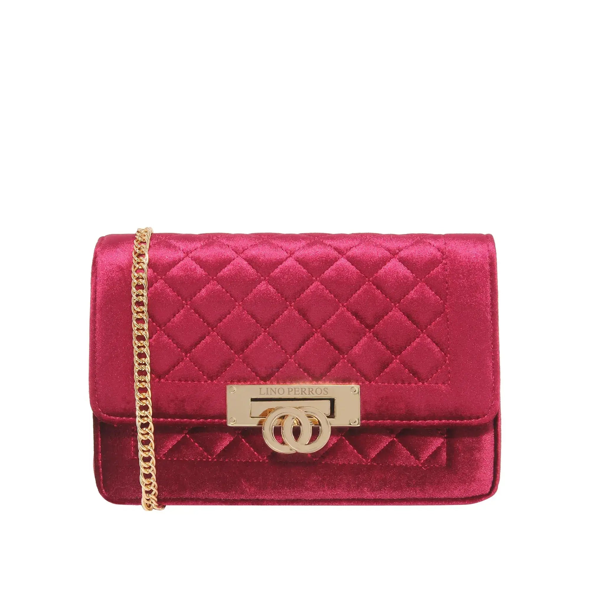 Texas Soft Touch Red Shoulder Bag - Lino Perros