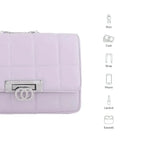 Texas Soft Touch Lavender Shoulder Bag - Lino Perros