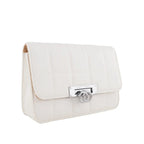 Texas Soft Touch Off White Shoulder Bag - Lino Perros