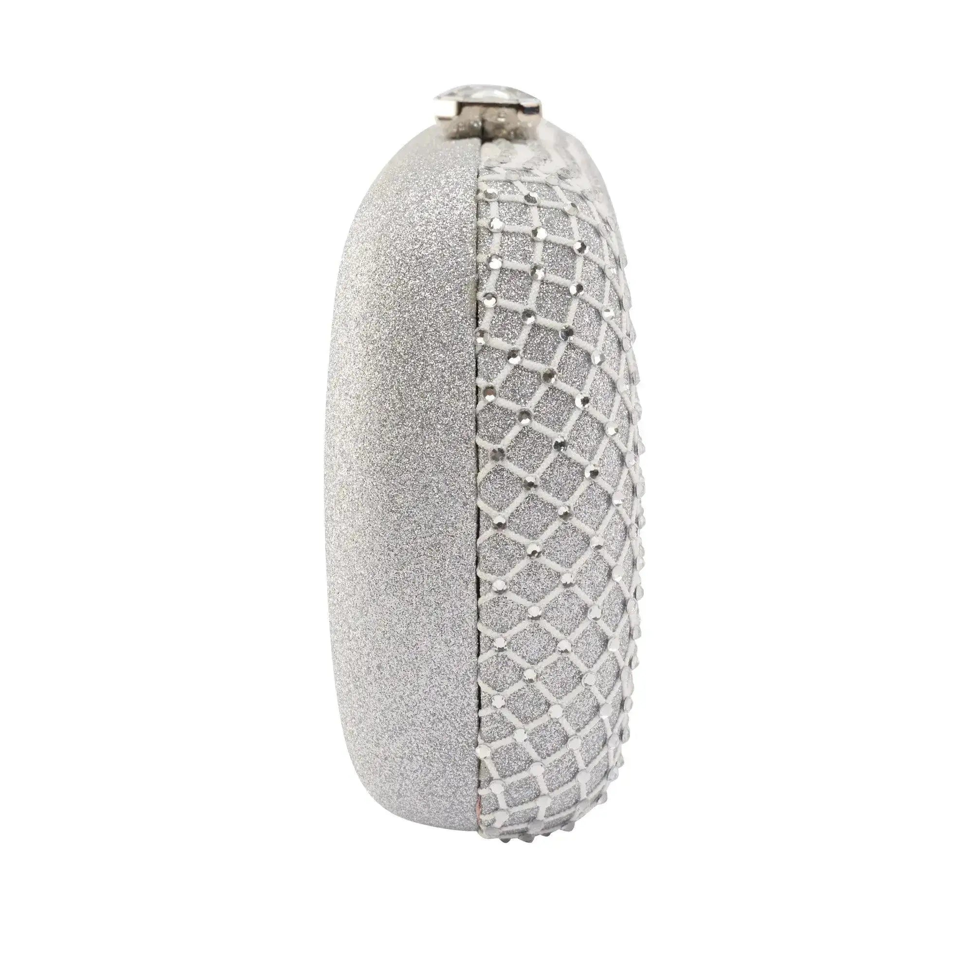 Texas Stylish Silver Clutch - Lino Perros