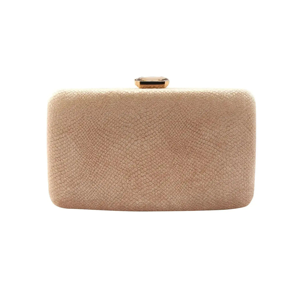 Texas Stylish Beige Clutch - Lino Perros