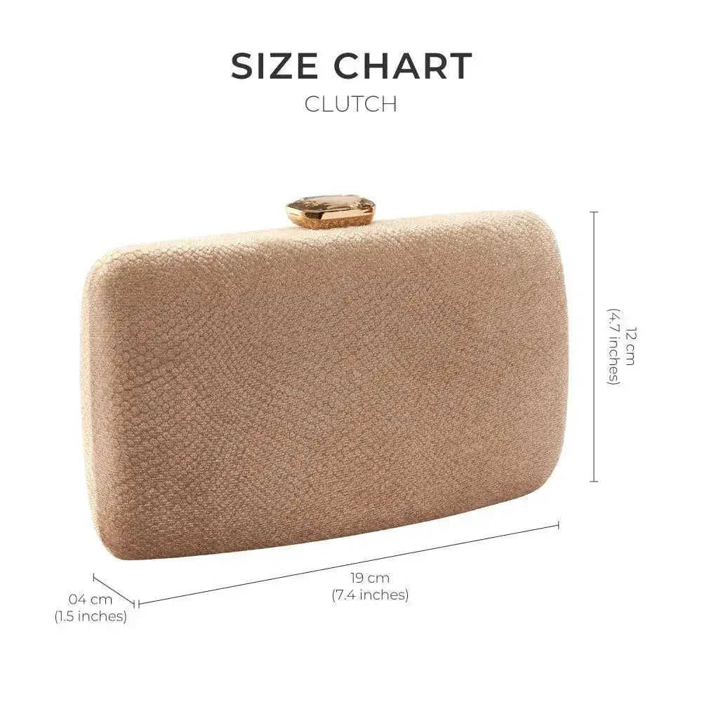 Texas Stylish Beige Clutch - Lino Perros