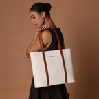 Valley Afternoon Off White Tote Bag - Lino Perros